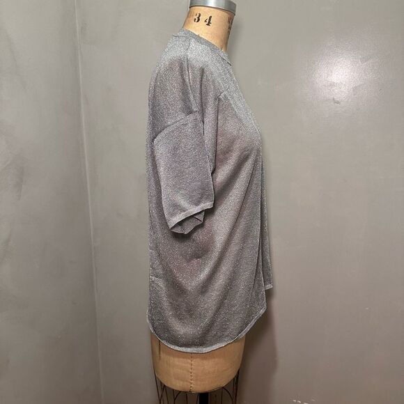 Zara oversized metallic top - Picture 5 of 5